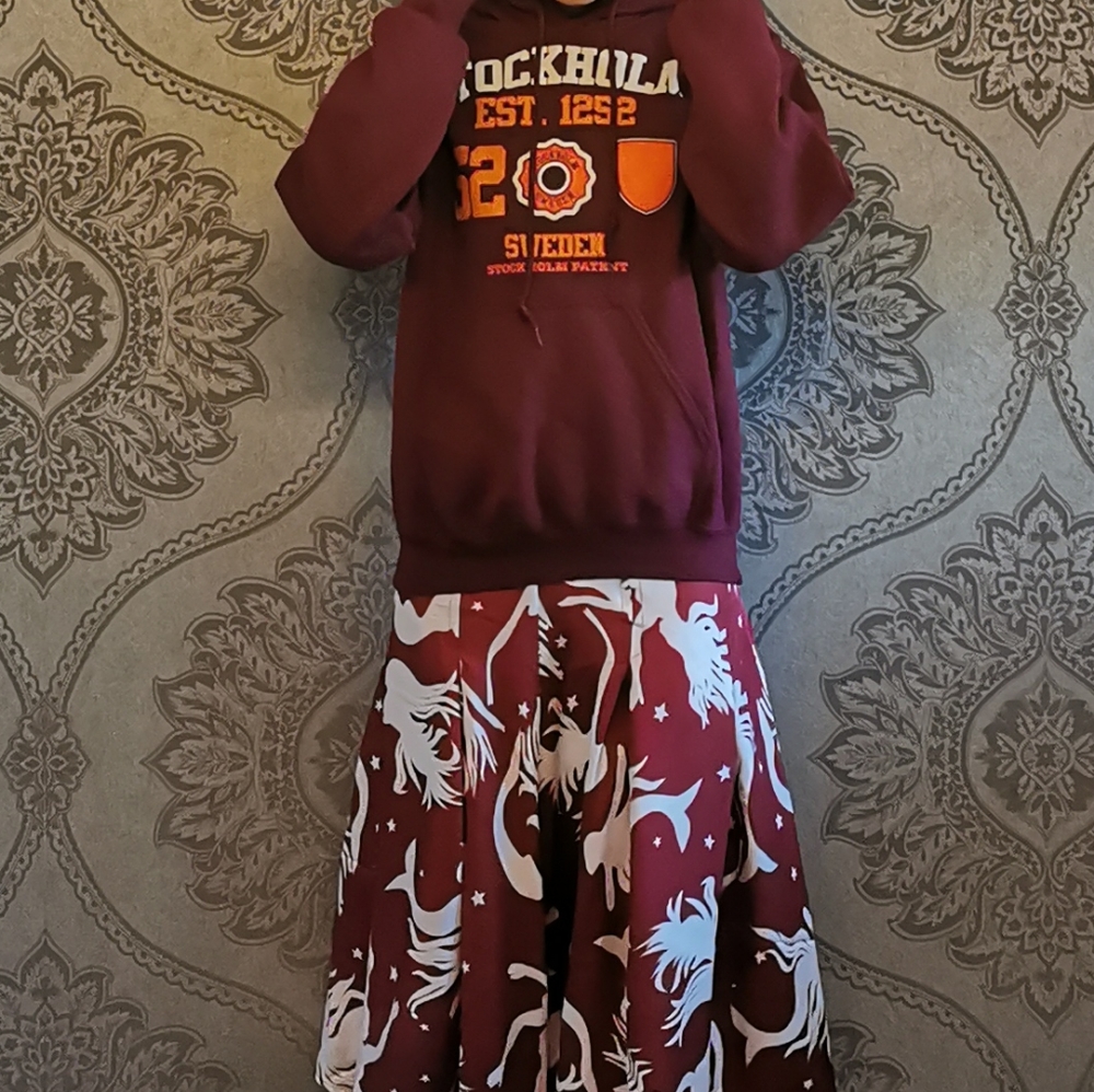 Stockholm logo hoodie